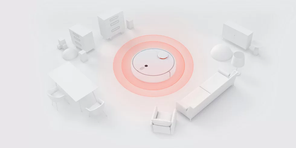 Робот-пылесос Xiaomi (Mi) Mijia Robot Vacuum Cleaner 1S