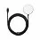 Беспроводное зарядное устройство Native Union Snap Cable, MagSafe, 15Вт, черный