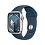 Ремешок Apple Watch, 45 мм, Sport Band, силиконовый, "грозовой синий", M/L
