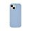 Чехол uBear для iPhone 15 Touch Mag Case, силикон, софт-тач, голубой